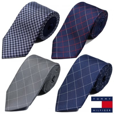 TOMMY HILFIGER/トミーヒルフィガーメンズネクタイチェック/送料無料【nt1147】