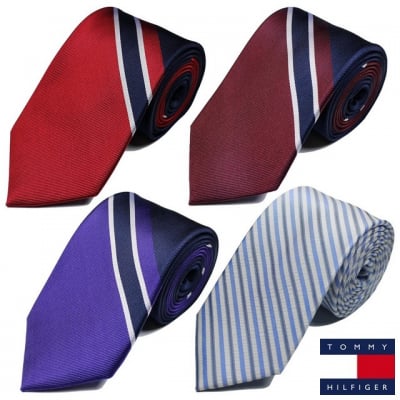 TOMMY HILFIGER/トミーヒルフィガーメンズネクタイストライプ/送料無料【nt1113】