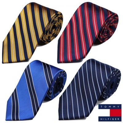 TOMMY HILFIGER/トミーヒルフィガーメンズネクタイストライプ/送料無料【nt1185】