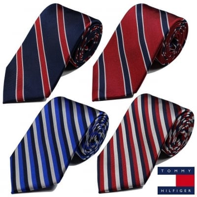 TOMMY HILFIGER/トミーヒルフィガーメンズネクタイストライプ/送料無料【nt1151】