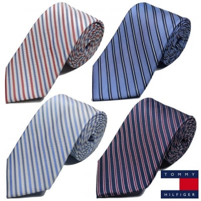 TOMMY HILFIGER/トミーヒルフィガーメンズネクタイストライプ/送料無料【nt1164】