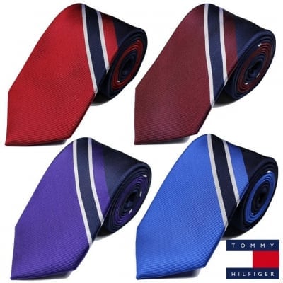TOMMY HILFIGER/トミーヒルフィガーメンズネクタイストライプ/送料無料【nt1113】