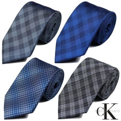 CALVIN KLEIN/カルバンクラインメンズネクタイチェック/送料無料【nt1145】