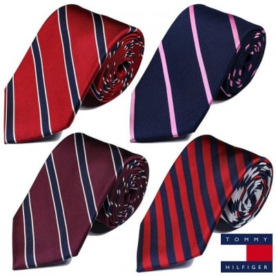 TOMMY HILFIGER/トミーヒルフィガーメンズネクタイストライプ/送料無料【nt1148】