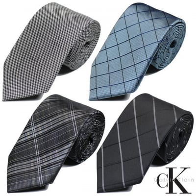 CALVIN KLEIN/カルバンクラインメンズネクタイチェック/送料無料【nt1112】
