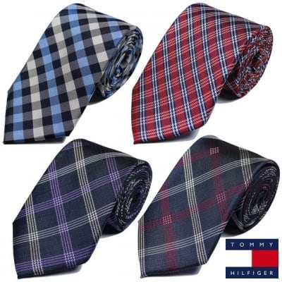 TOMMY HILFIGER/トミーヒルフィガーメンズネクタイチェック/送料無料【nt1133】