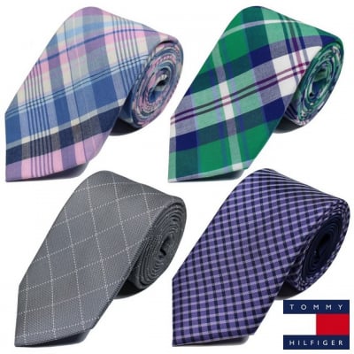 TOMMY HILFIGER/トミーヒルフィガーメンズネクタイチェック/送料無料【nt1150】