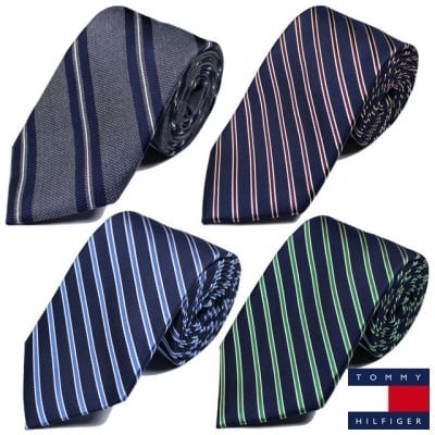 TOMMY HILFIGER/トミーヒルフィガーメンズネクタイストライプ/送料無料【nt1147】