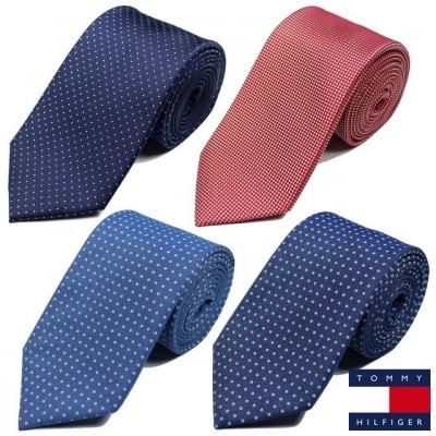 TOMMY HILFIGER/トミーヒルフィガーメンズネクタイドット/送料無料【nt1125】