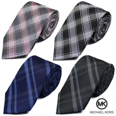 MICHAEL KORS/マイケルコースメンズネクタイチェック/送料無料【nt1183】