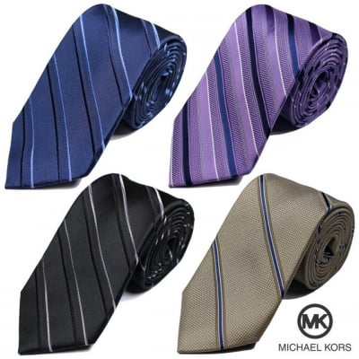 MICHAEL KORS/マイケルコースメンズネクタイストライプ/送料無料【nt1170】