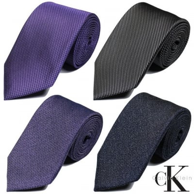 Calvin Klein/カルバンクラインメンズネクタイ無地メランジ/送料無料【nt1140】