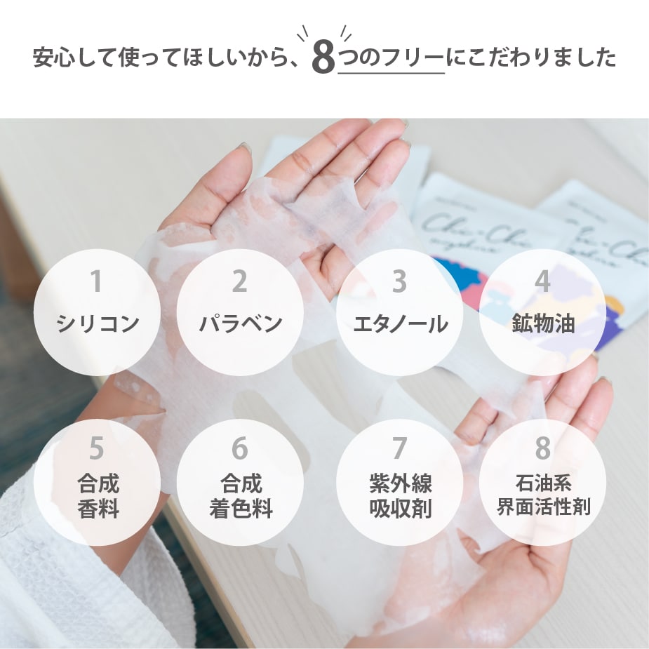 Chi-Chi ミルクフェイスパック | ゲットウ ＆ ゼラニウム の香り