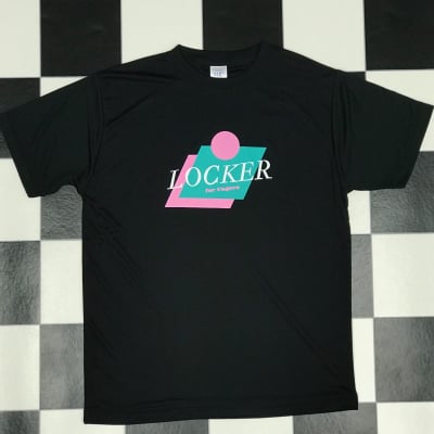 LOCKER 80s LOGO TEE Black(DRY)