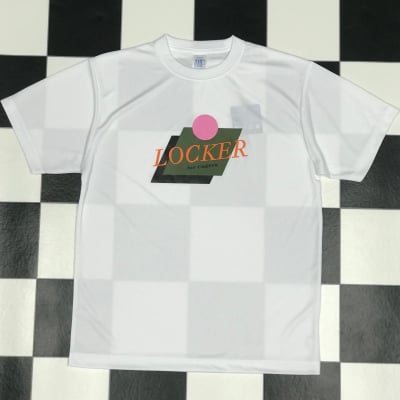 LOCKER 80s LOGO TEE White(DRY)