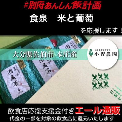 【食泉 米と葡萄 様応援します】飲食店支援金付き#大分エール通販!因尾茶 緑茶【特選】大分県本匠特産 釜炒り茶《常温》100g×3個セット 箱入り / 小野農園