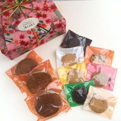お歳暮に!焼き菓子10個入り / 風呂敷ギフトセット
