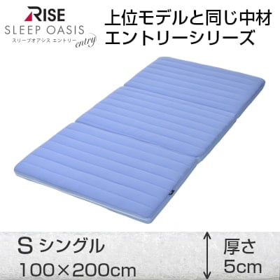 RISE スリープオアシス エントリー 5cm ダブル