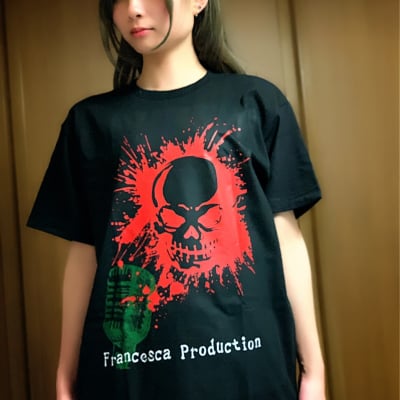 【残り】ローズ Tシャツ/Francesca Production【4サイズ】