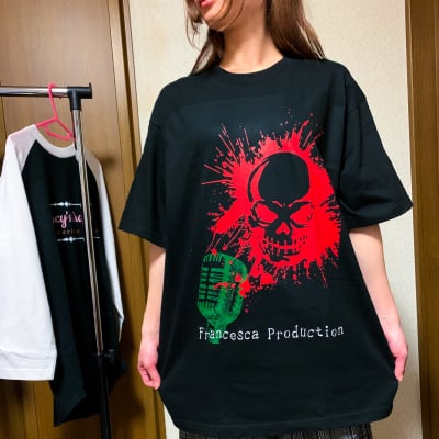 【残り】ローズ Tシャツ/Francesca Production【4サイズ】