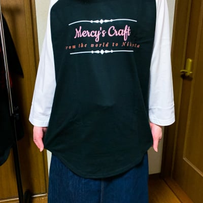 【人気】ラグランTシャツ/Mercy's Craft【セール】