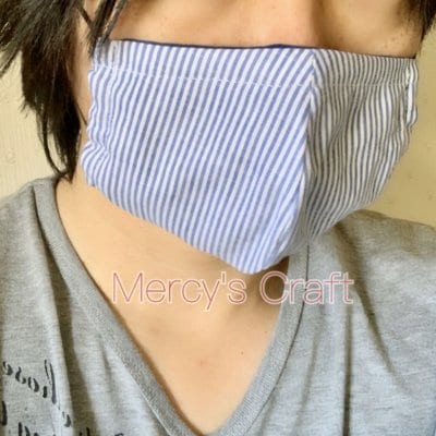 【大人気】残りわずか:ましマスク①縦縞【高品質】