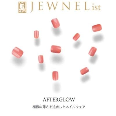 JEWNEL(ジュネル) ネイルウェア ネイルチップ AFTERGLOW ピンク