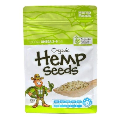 HEMP SEEDS・ヘンプシードナッツ・500g(有機認証品)麻の実ナッツ