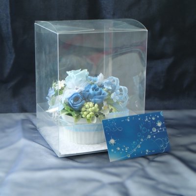 【色×お花で心に癒やしを♡】カラーセラピーフラワー(オーシャンブルー)