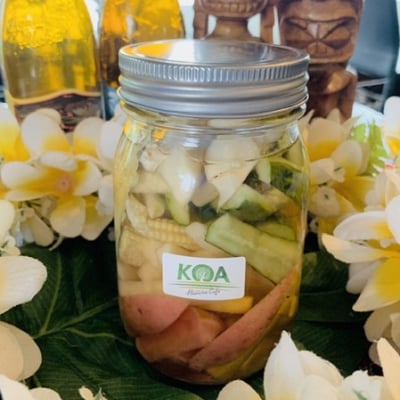 【店頭受取り専用】KOA特製「島野菜のピクルス」(ピクルス液付き)420g