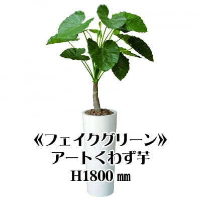 《送料無料》【フェイクグリーン】アートくわず芋/fg-0001