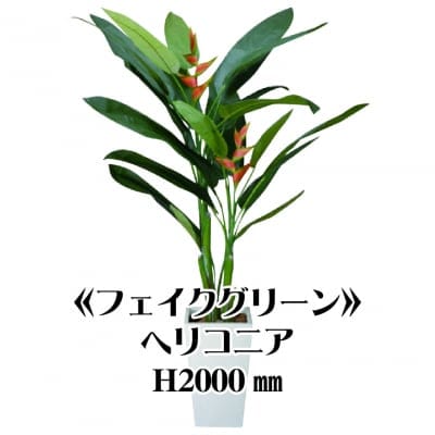 《送料無料》【フェイクグリーン】ヘリコニア2000/fg-0008