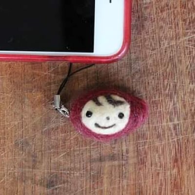 いも子ちゃんストラップ