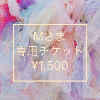 M様 専用チケット