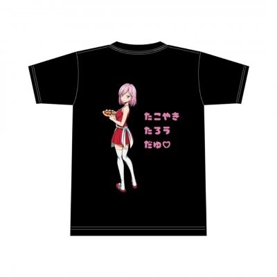 【店頭払い・店頭受け取り限定】たこやき太郎/オリジナルTシャツ/XLサイズ/ブラック