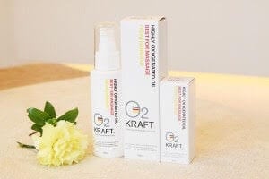 【店頭販売専用】オーツークラフト(O2 KRAFT)100ml　ボディ用高濃度酸素オイル　酸素の力で身体が変わる！