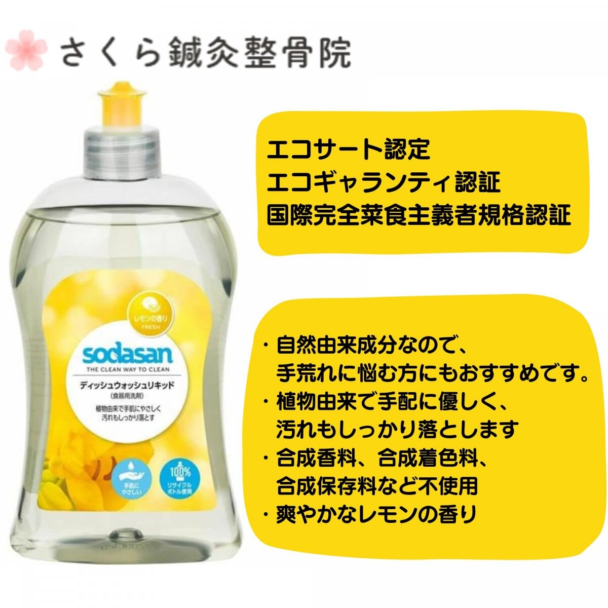 【母の日ギフト！高ポイント還元！】【食器用洗剤】ディッシュウォッシュリキッド 500ml