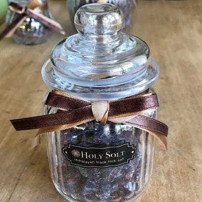 Holy Solt/ヒマラヤブラック岩塩 140g