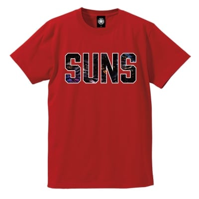 ANDSUNS DA GALAXY SUNS TEE RED L・XL サイズ