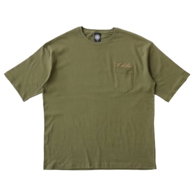 ANDSUNS CLASSIC SUNS BIG TEE オリーブ Lサイズ