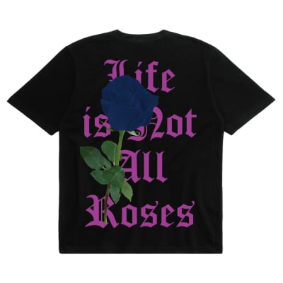 ANDSUNS LIFE TEE 2 BLACK L・2XLサイズ