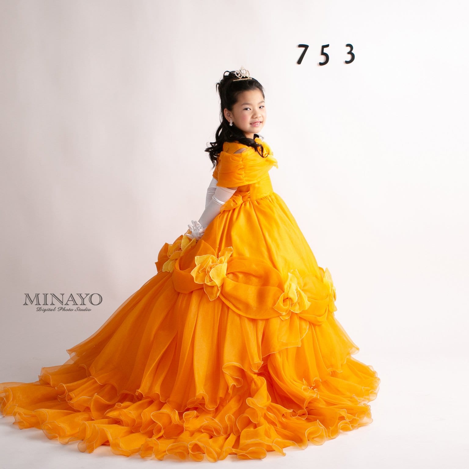 Y本様特別セット　ドレスオプション付き！【 衣装レンタル有り！スタジオ撮影のみプラン 】7歳向け・七五三記念撮影　他