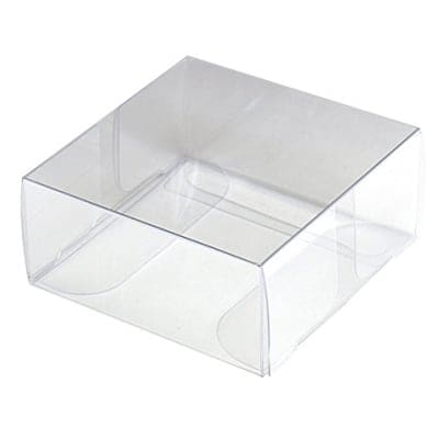 【単価75円】ディスプレイ用透明ボックス 55×55×25 10枚入
