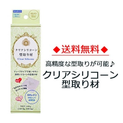 【送料無料】パジコクリアシリコーン型取り材 (No.404172)