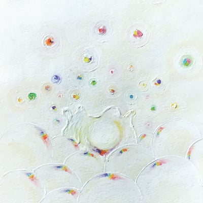 チャームカード(ポストカード) Popping