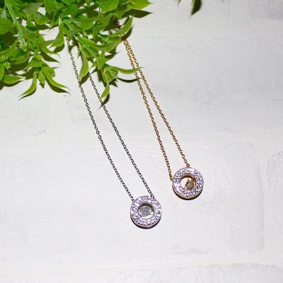 ダンシングセルクルペンダント スワロフスキー使用
