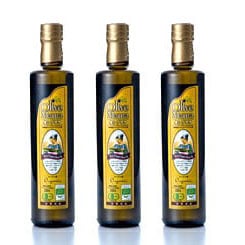 【3本セット】オリーブママ 有機栽培 エキストラバージンオリーブオイル 500ml ×3(スペイン産)