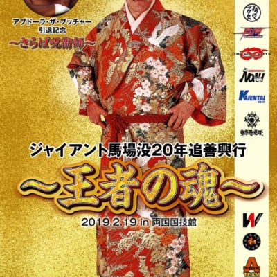 DVD「ジャイアント馬場没20年追善興行〜王者の魂〜」