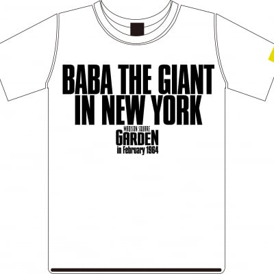 ハードコアチョコレート GIANT JAP/ジャイアント馬場(マジソンホワイト)Tシャツ