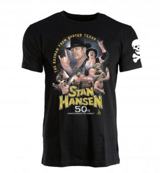 スタン・ハンセンデビュー50周年記念Tシャツ(Sサイズ)